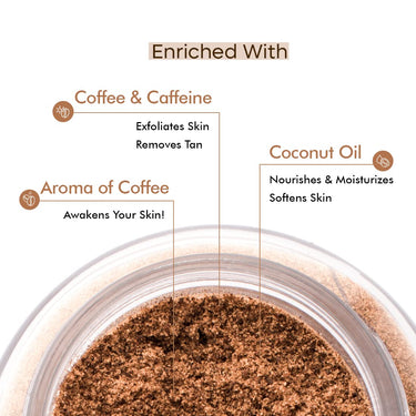 mcaffeine Exfoliating Coffee Body Scrub For Soft-Smooth Skin&Tan Removal|Unisex Body Scrub|De-Tan Bathing Scrub With Coconut Oil,Removes Dirt&Dead Skin|All Skin Types-Combo Saver Pack Of 2(200Gm)